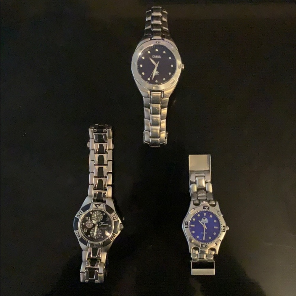 3 nice watches. All work.